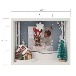 Buy 👍 Snow Covered House 4" x 4" Clip Frame by Studio Décor® by Studio Decor 🔔 -Studio Decor Shop 10675115 4
