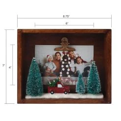 Hot Sale 🧨 Red Truck & Trees 4" x 6" Clip Frame by Studio Décor® by Studio Decor 🥰 -Studio Decor Shop 10675116 4