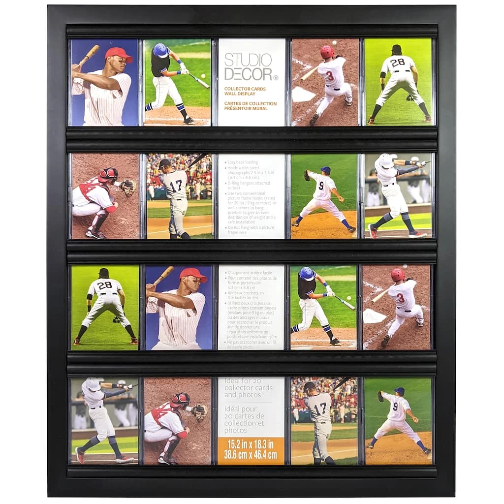 Coupon ❤️ Collector Sports Card Wall Display Frame by Studio Décor® by Studio Decor 😍 1 Coupon ❤️ Collector Sports Card Wall Display Frame by Studio Décor® by Studio Decor 😍