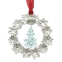 Best reviews of 🧨 Silver 2022 Snowflake Round Ornament Frame by Studio Décor® by Studio Decor 🤩