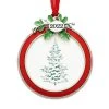 Buy ✔️ Red & Green Holly 2022 Round Ornament Frame by Studio Décor® by Studio Decor 😀