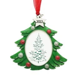 Coupon ⭐ Christmas Tree 2022 Oval Ornament Frame by Studio Décor® by Studio Decor ⭐