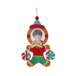 Deals ✨ 8'' Gingerbread Felt Frame 🔔 Christmas Ornament by Studio Décor® by Studio Decor ✔️