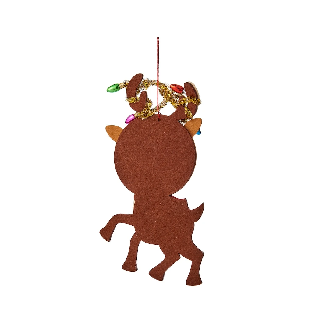 Buy ๐ Reindeer 2.5" x 2.5" Felt Ornament Frame, Christmas by Studio Décor® by Studio Decor โ๏ธ 2 Buy ๐ Reindeer 2.5" x 2.5" Felt Ornament Frame, Christmas by Studio Décor® by Studio Decor โ๏ธ - Image 2