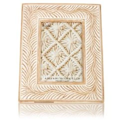 Cheapest 🎁 White Stone Picture Frame by Studio Décor® by Studio Decor 🛒