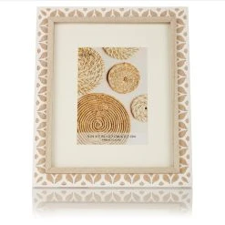 Discount ❤️ White Natural Picture Frame by Studio Décor® by Studio Decor ⌛