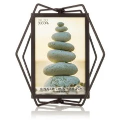 Outlet ✨ Black Metal Hexagon Picture Frame by Studio Décor® by Studio Decor 🧨