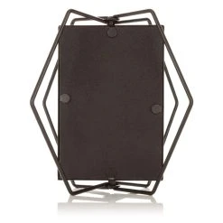 Outlet ✨ Black Metal Hexagon Picture Frame by Studio Décor® by Studio Decor 🧨 -Studio Decor Shop 10705022 4