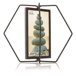 Outlet ✨ Black Metal Hexagon Picture Frame by Studio Décor® by Studio Decor 🧨 -Studio Decor Shop 10705022 6