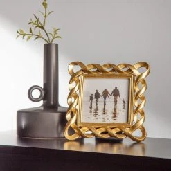 Best deal ⭐ Gold Loops Picture Frame by Studio Décor® by Studio Decor 👏 -Studio Decor Shop 10705027 5