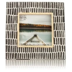 Best deal ✔️ Black, White & Natural Picture Frame by Studio Décor® by Studio Decor 😀