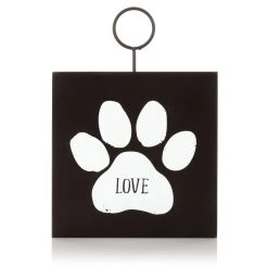 Cheapest ⭐ Black 5" x 5" Paw Print Tabletop Clip Frame by Studio Décor® by Studio Decor 🎁
