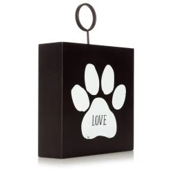 Cheapest ⭐ Black 5" x 5" Paw Print Tabletop Clip Frame by Studio Décor® by Studio Decor 🎁 -Studio Decor Shop 10705036 6