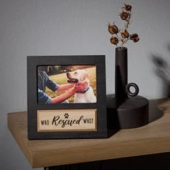 Top 10 ✔️ Black Who Rescued Who 6" x 4" Frame by Studio Décor® by Studio Decor 🤩 -Studio Decor Shop 10705037 5