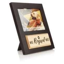 Top 10 ✔️ Black Who Rescued Who 6" x 4" Frame by Studio Décor® by Studio Decor 🤩 -Studio Decor Shop 10705037 6