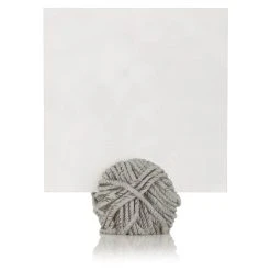 Brand new 👍 Gray Yarnball 4" x 4" Photo Holder by Studio Décor® by Studio Decor 👍 -Studio Decor Shop 10705042 4