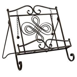 Budget 👏 12 Pack: Brown Swirl Cookbook Easel By Studio Décor® by Studio Decor 🥰