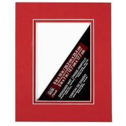 Outlet ❤️ 8" x 10" Double Mat By Studio Décor®, 5" x 7" Opening by Studio Decor 🌟 -Studio Decor Shop 445413