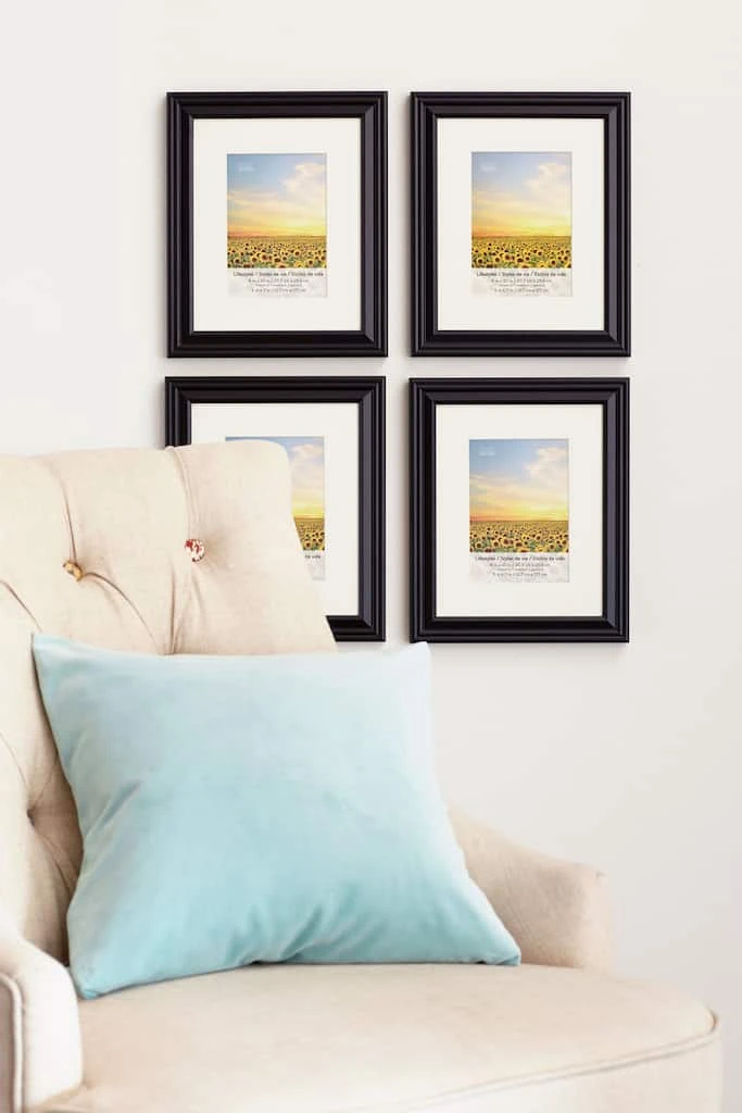 New π 8 Packs: 4 ct. (32 total) Black 5" x 7" Frame with Mat, Lifestyles by Studio Décor® by Studio Decor β 4 New π 8 Packs: 4 ct. (32 total) Black 5" x 7" Frame with Mat, Lifestyles by Studio Décor® by Studio Decor β - Image 4