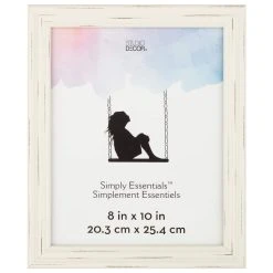 Discount 🤩 12 Pack: Distressed White Frame, Simply Essentials™ by Studio Décor® by Studio Decor ✨