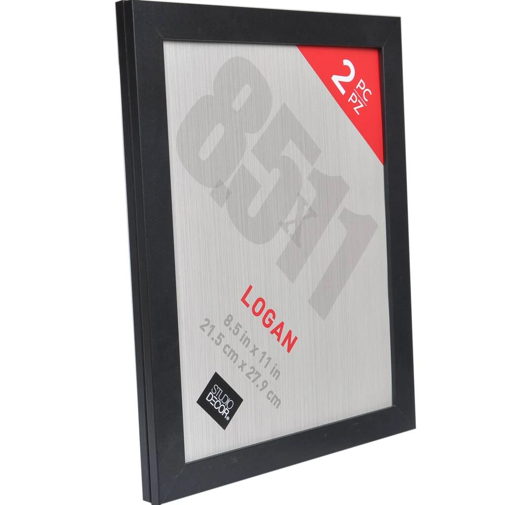 Deals π 12 Packs: 2 ct. (24 total) Black Tabletop Frames, Logan by Studio Décor® by Studio Decor β 2 Deals π 12 Packs: 2 ct. (24 total) Black Tabletop Frames, Logan by Studio Décor® by Studio Decor β - Image 2