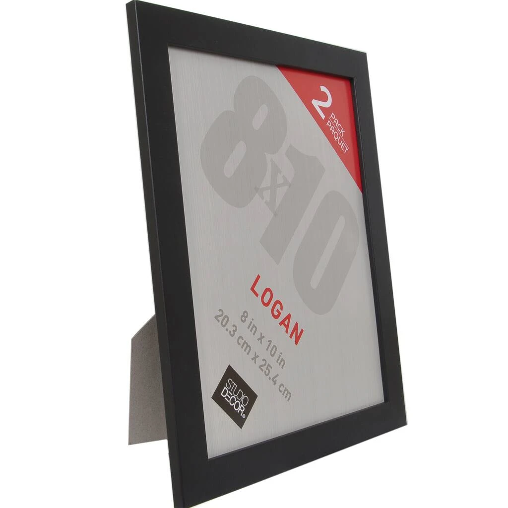 Deals π 12 Packs: 2 ct. (24 total) Wood 8" x 10" Tabletop Frames, Logan by Studio Décor® by Studio Decor π 2 Deals π 12 Packs: 2 ct. (24 total) Wood 8" x 10" Tabletop Frames, Logan by Studio Décor® by Studio Decor π - Image 2