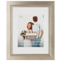 Brand new π 6 Pack: Silver Inner Rope Frame with Mat, Home by Studio Décor® by Studio Decor π§¨