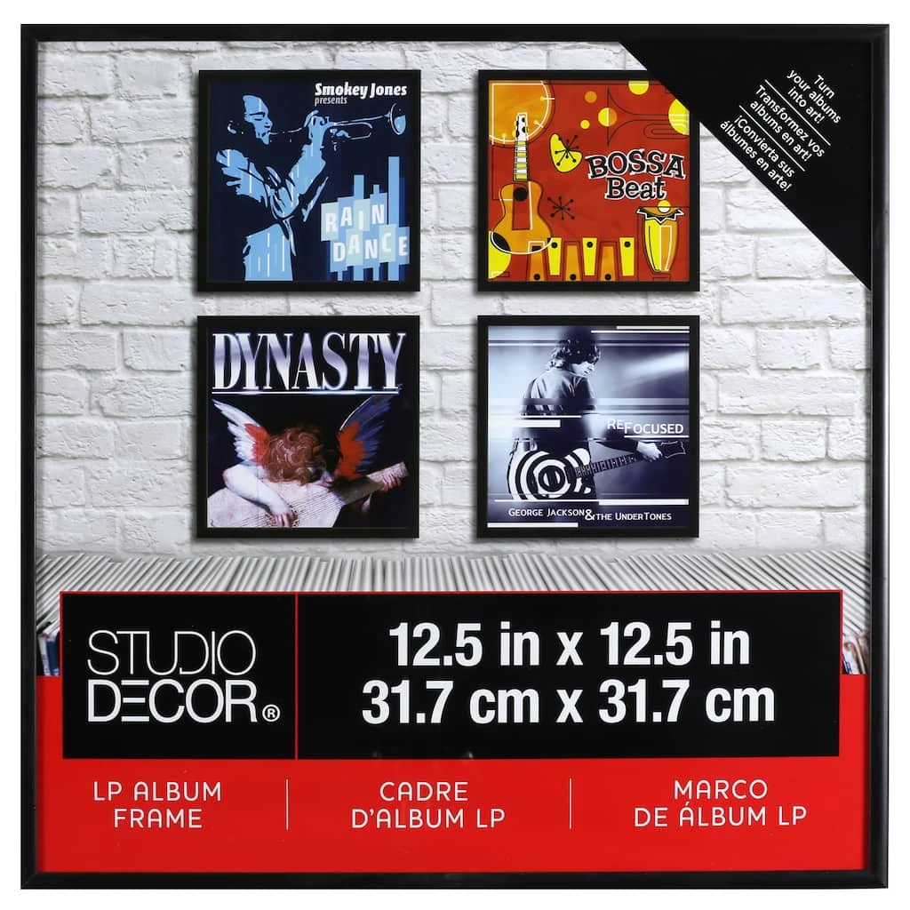 Discount ๐ 12 Pack: LP Album Frame by Studio Décor® by Studio Decor โค๏ธ 1 Discount ๐ 12 Pack: LP Album Frame by Studio Décor® by Studio Decor โค๏ธ