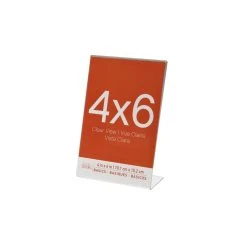 Best deal π 24 Pack: Acrylic Vertical Bent 4" x 6" Frame, Basics by Studio Décor® by Studio Decor β