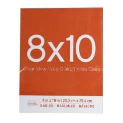 New ✨ 12 Pack: Acrylic Bent Vertical 8" x 10" Frame, Basics by Studio Décor® by Studio Decor 🥰