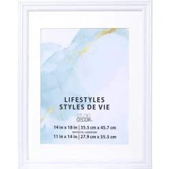 Brand new ⌛ 8 Pack: White 11" x 14" Frame with Mat, Lifestyles™ by Studio Décor® by Studio Decor ⌛