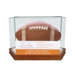 Wholesale ⭐ 6 Pack: Football Display Case by Studio Décor® by Studio Decor 🎉