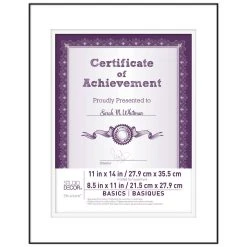 Wholesale 🛒 12 Pack: Frame with Double Mat, Basics by Studio Décor® by Studio Decor ⌛