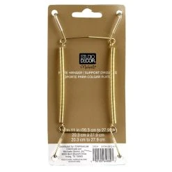 Best Sale ⌛ 12 Pack: Brass Plate Hanger by Studio Décor® by Studio Decor 😍