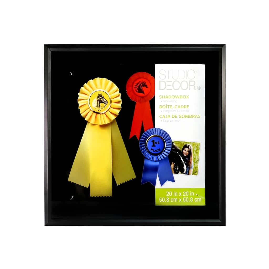Best Pirce 😍 4 Pack: Black 20" x 20" Shadow Box by Studio Décor® by Studio Decor 🌟 1 Best Pirce 😍 4 Pack: Black 20" x 20" Shadow Box by Studio Décor® by Studio Decor 🌟