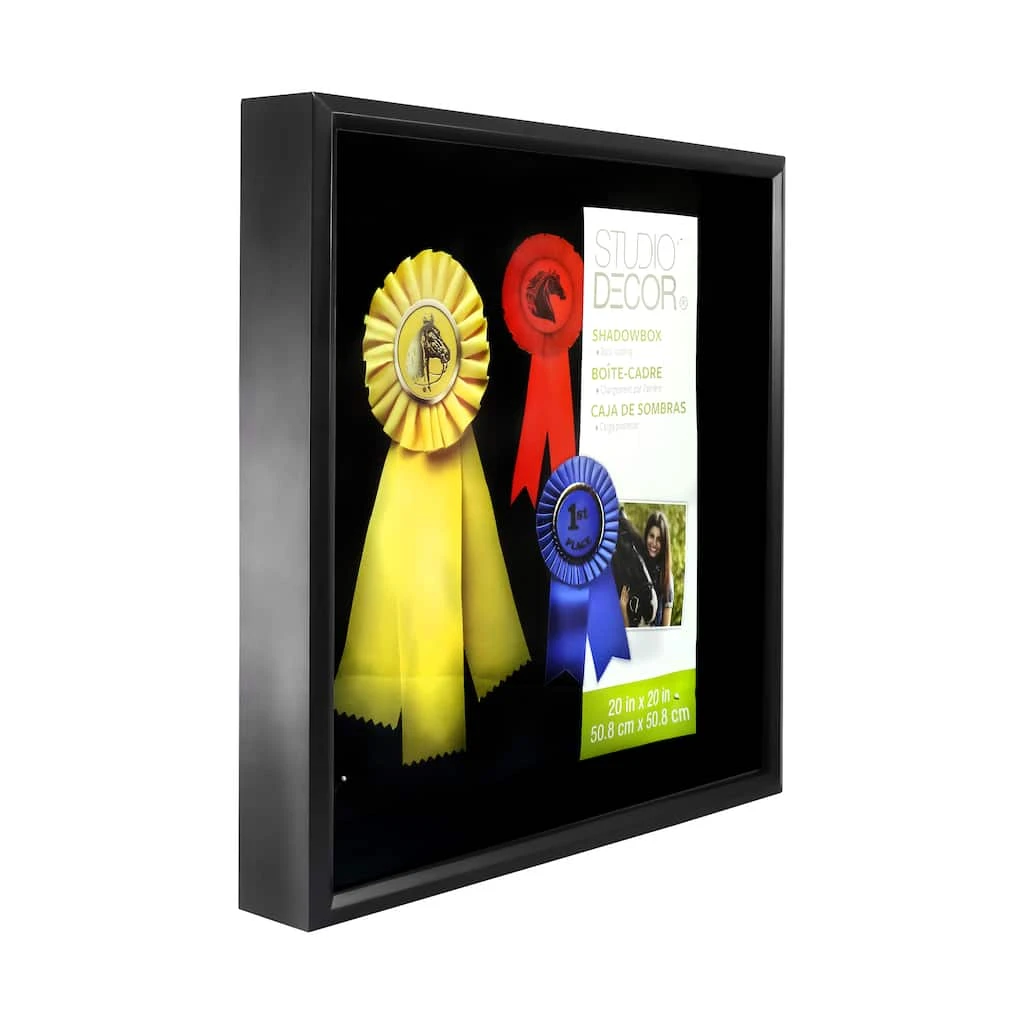 Best Pirce 😍 4 Pack: Black 20" x 20" Shadow Box by Studio Décor® by Studio Decor 🌟 3 Best Pirce 😍 4 Pack: Black 20" x 20" Shadow Box by Studio Décor® by Studio Decor 🌟 - Image 3