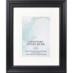 Coupon ⌛ 12 Pack: Black 5" x 7" Frame With Mat, Lifestyles™ by Studio Décor® by Studio Decor 🎁