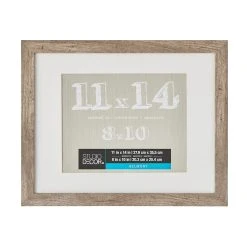 Budget 🔔 8 Pack: Gray Belmont Frame With Mat by Studio Décor® by Studio Decor ❤️