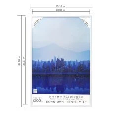 Cheapest 💯 8 Pack: White 24" x 36" Poster Frame by Studio Décor™ by Studio Decor 🎁 -Studio Decor Shop MP546750 4
